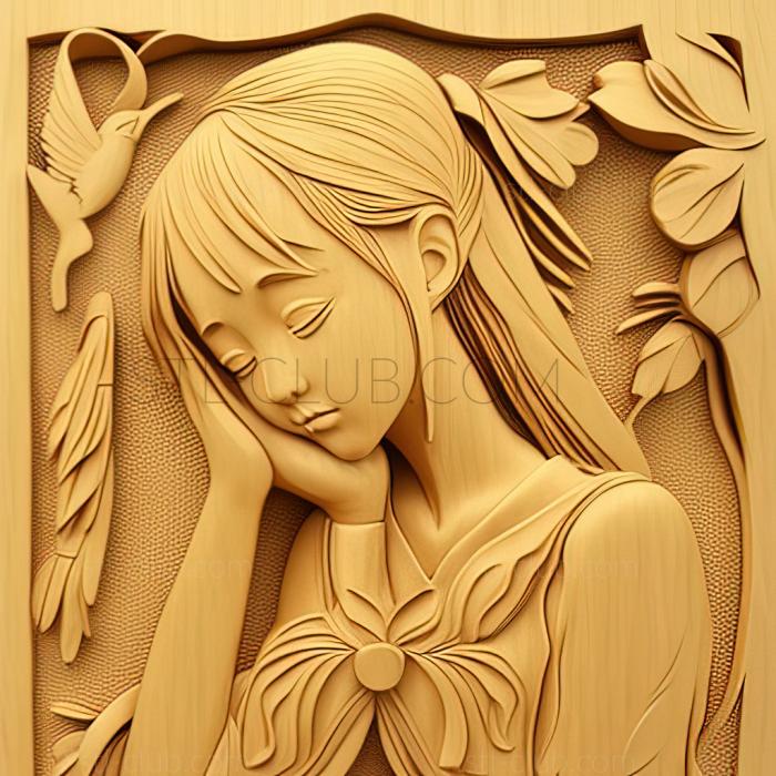 3D model Love Hina Ken Akamatsu (STL)